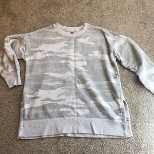 Aerie camo sweatshirt